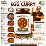 GreatMiller Kerala Style Egg Masala pack made with premium spices for preparing flavorful egg curry and egg roast.