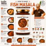GreatMiller Kerala Style Fish Masala made with premium spices for preparing authentic Kerala fish curry and crispy fish fry with rich aroma and delicious flavor.