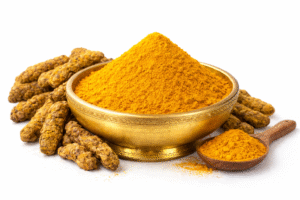 Great Miller Native Turmeric Powder with raw native turmeric roots Kerala high curcumin