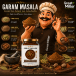 GreatMiller Premium Garam Masala Powder – Authentic Indian Spice Blend