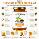 GreatMiller Turmeric Pepper Golden Mix | Natural Immunity & Wellness Blend