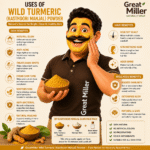 GreatMiller Wild Turmeric Powder (Kasthuri Manjal) – Natural Skin Care & Beauty Care