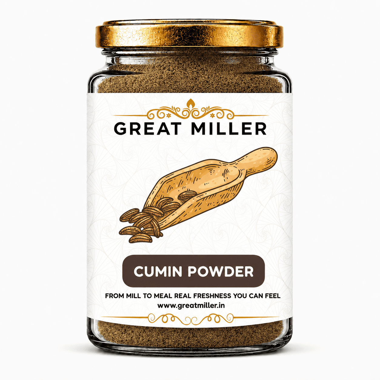 GreatMiller Cumin Powder – Pure Aromatic Jeera Powder for Cooking & Seasoning