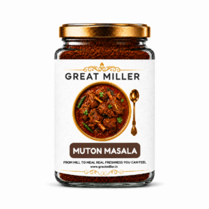 GreatMiller Mutton Masala powder pack with aromatic spices for preparing flavorful mutton curry and roast dishes