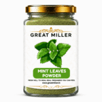 GreatMiller Mint Leaves Powder – Pure Dried Pudina Powder for Cooking & Seasoning