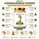 GreatMiller Premium Ashwagandha Powder – Pure Ayurvedic Wellness Supplement
