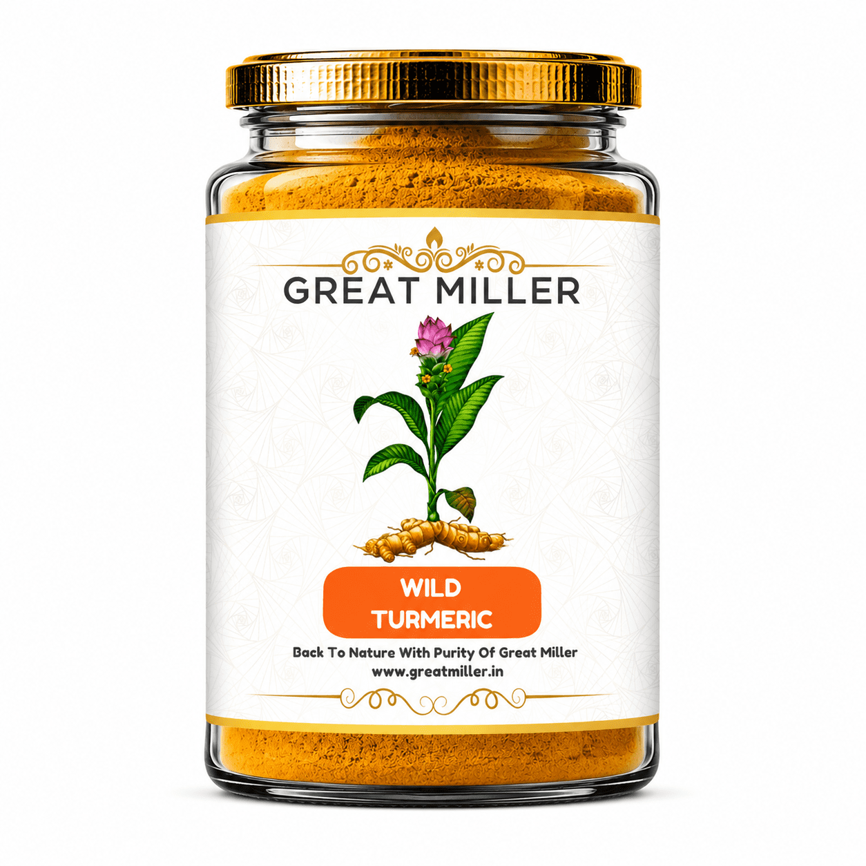 GreatMiller Wild Turmeric Powder (Kasthuri Manjal) – Natural Skin Care & Beauty Care