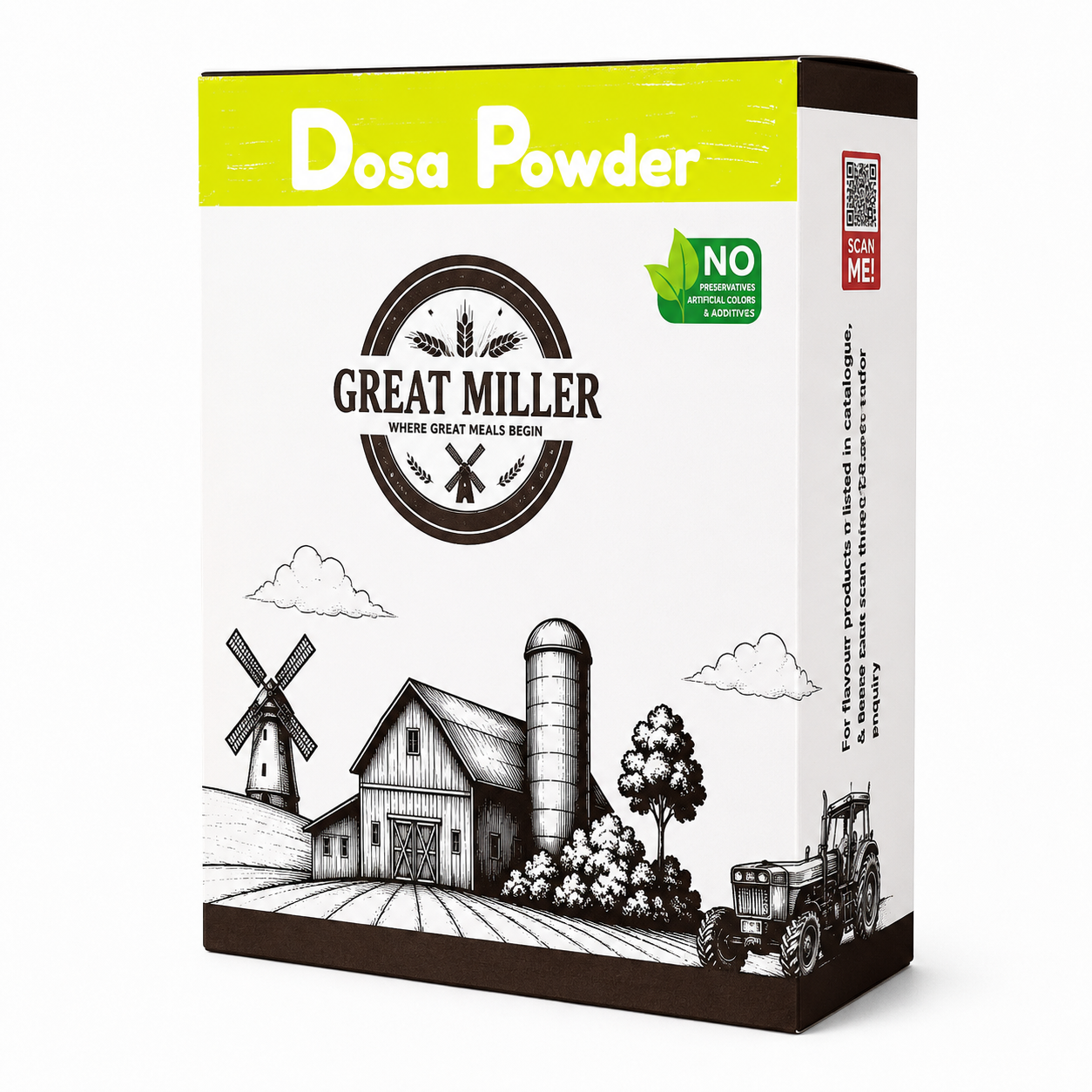 GreatMiller Dosa Powder | Soft & Crispy South Indian Breakfast Mix